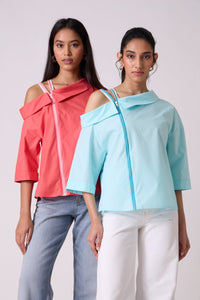 Shannon Zipper Top