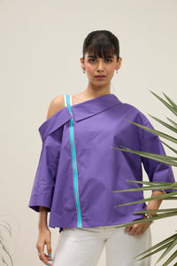 Shannon Zipper Top