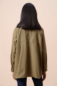 Iris Shirt - Olive Green