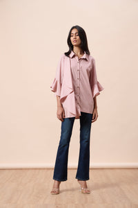 Macy Shirt - Ash Pink