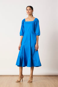 Raina Godet Midi Dress